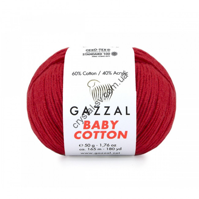 Gazzal Baby Cotton (Газзал беби коттон) цвет 3439 — CRYSTAL SHOP