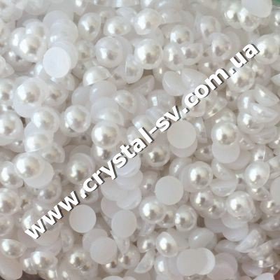 Полужемчуг белый 12мм. Цена за 50шт. — CRYSTAL SHOP