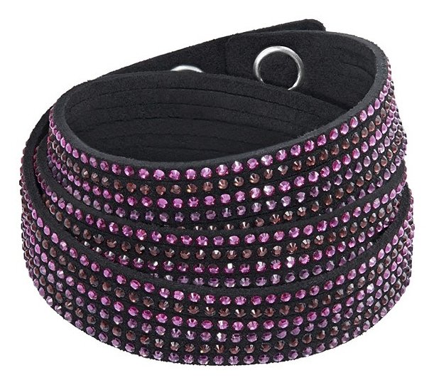 Браслет Сваровски Slake Deluxe Triple Wrap Bracelet (56 cm) — CRYSTAL SHOP