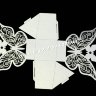 Бонбоньерка для конфет "Бабочка" (белая) фото 3 — CRYSTAL SHOP