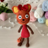 Игрушка персонаж Карамелька мультик Три Кота вязаная крючком фото 2 — CRYSTAL SHOP