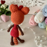 Игрушка персонаж Карамелька мультик Три Кота вязаная крючком фото 3 — CRYSTAL SHOP