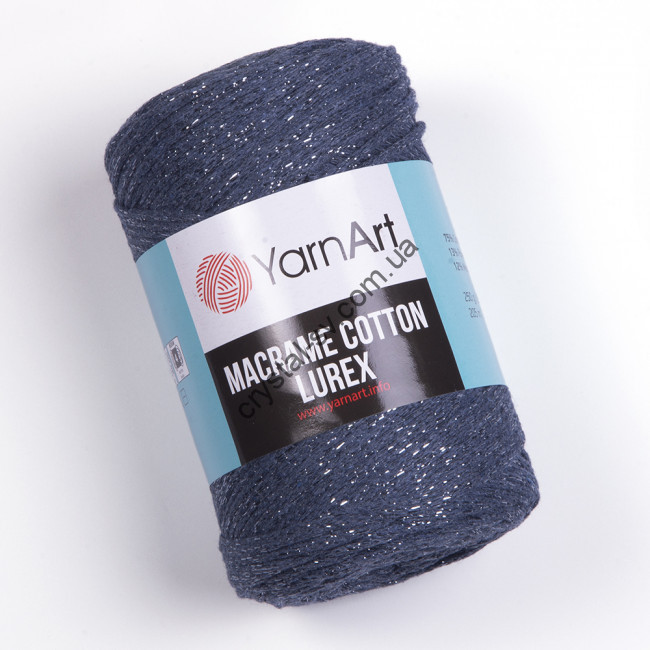 YarnArt Macrame Cotton Lurex (ЯрнАрт Макраме коттон люрекс) цвет 730 фото 1 — CRYSTAL SHOP